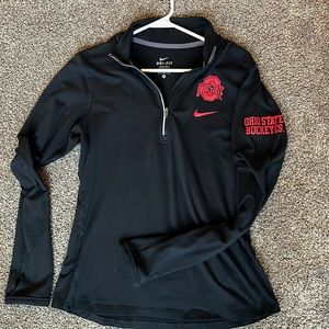 Women’s Nike Ohio State Dri-fit quarter zip